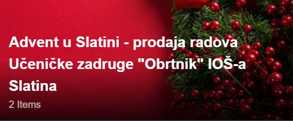 ADVENT U SLATINI, ADVENT U IOŠ-u