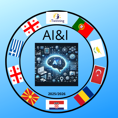aktivnosti eTwinningova projekta AI&I (Umjetna inteligencija i ja)
