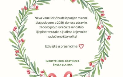 Blagoslovljen Božić i sretna 2026. godina!