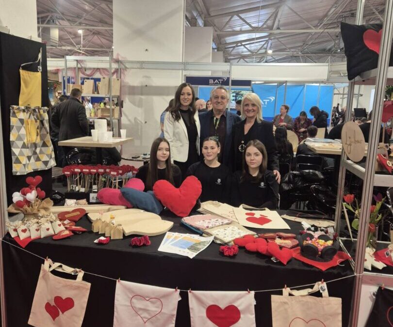 IZLOŽBENO-PRODAJNI PROSTOR UČENIČKE ZADRUGE “OBRTNIK” NA VIROEXPU 2026.