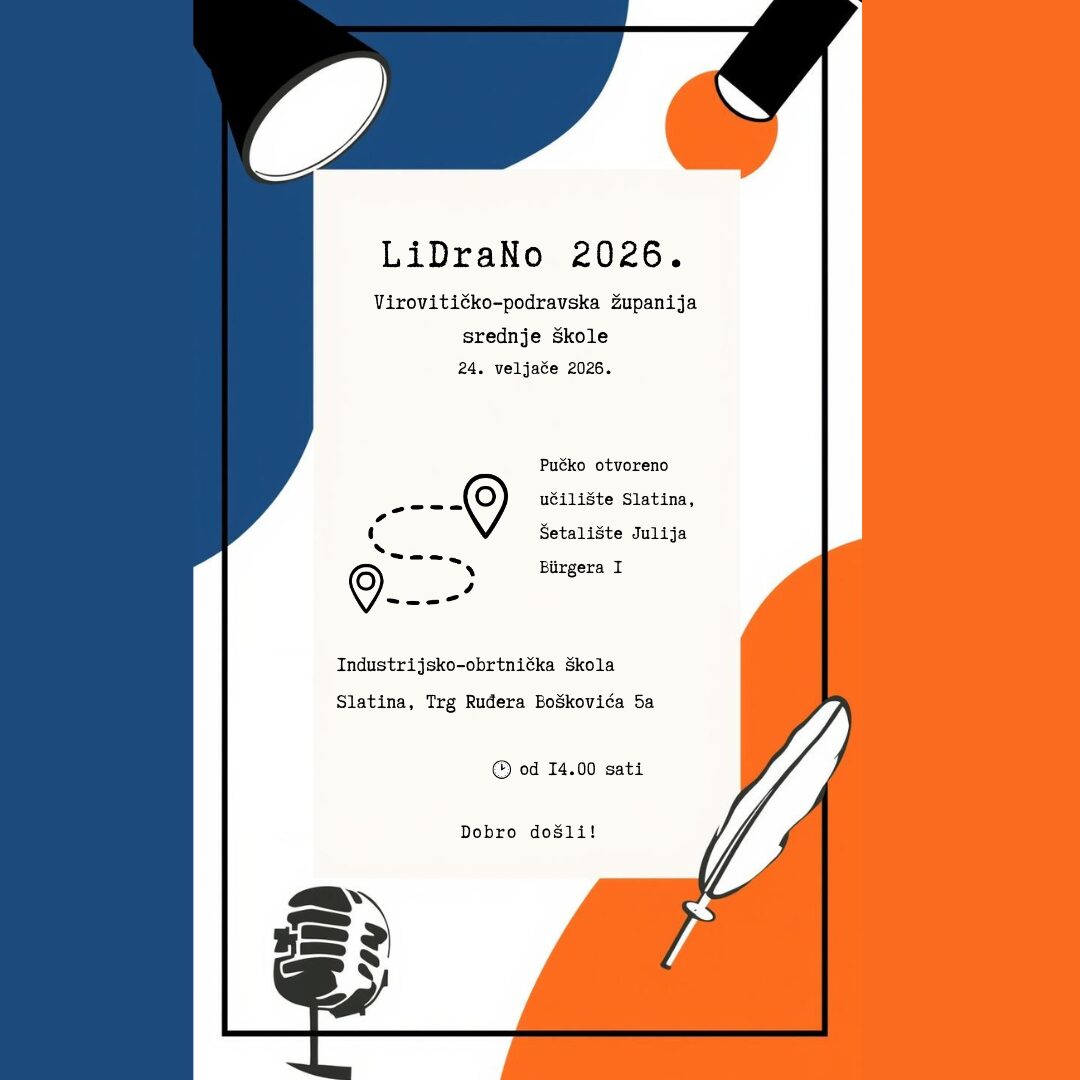 Lidrano plakat za društvene mreže