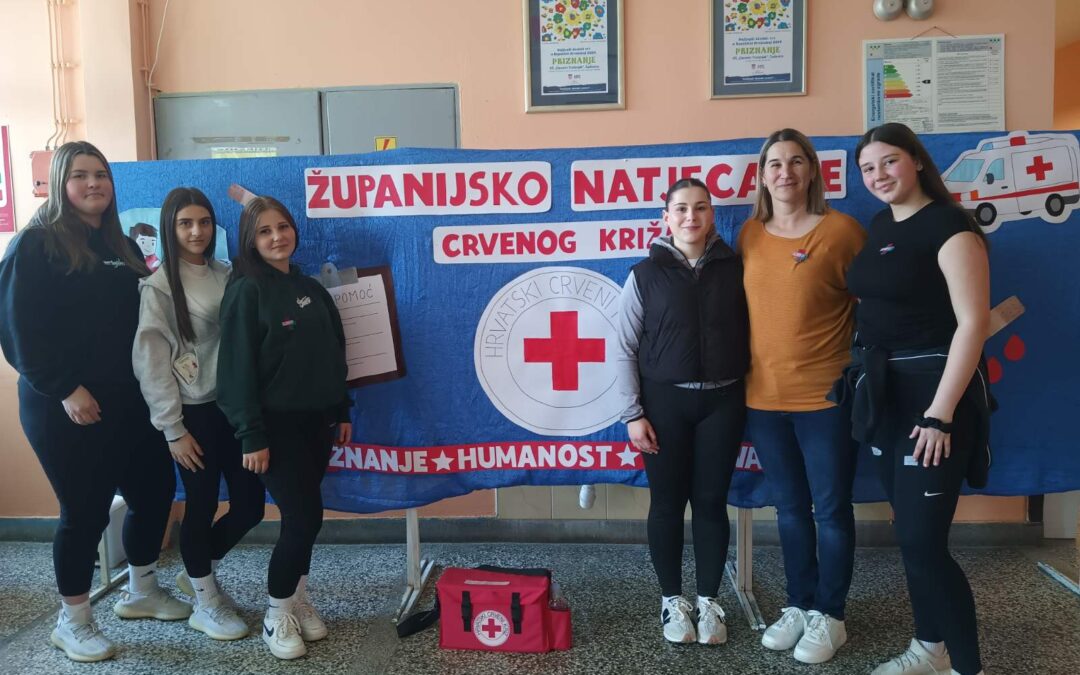 MEĐUŠKOLSKO NATJECANJE MLADIH HRVATSKOGA CRVENOG KRIŽA