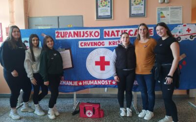 MEĐUŠKOLSKO NATJECANJE MLADIH HRVATSKOGA CRVENOG KRIŽA