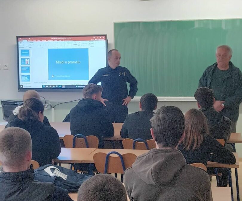 SIGURNOST U PROMETU – predavanje za učenike 3. razreda