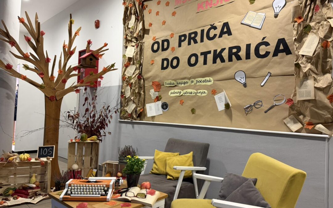 OD PRIČA DO OTKRIĆA – MJESEC HRVATSKE KNJIGE U INDUSTRIJSKO-OBRTNIČKOJ ŠKOLI SLATINA