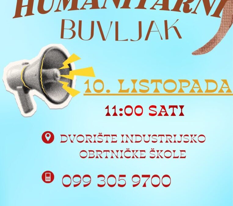 HUMANITARNI BUVLJAK – ZAJEDNO POKAŽIMO SOLIDARNOST S NAJRANJIVIJIMA